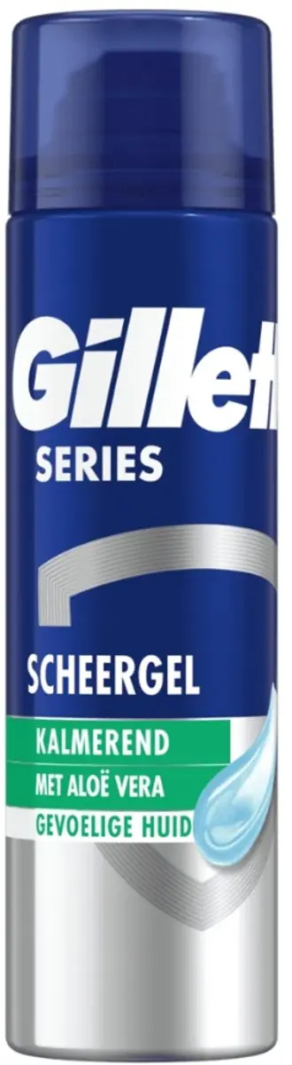 Gillette Series Scheergel Gevoelige Huid 200ml - Aloë vera