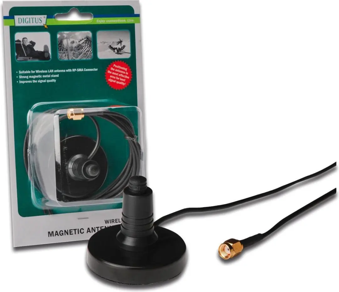 Digitus WiFi-antenne Verlengkabel RP-SMA 1.5m