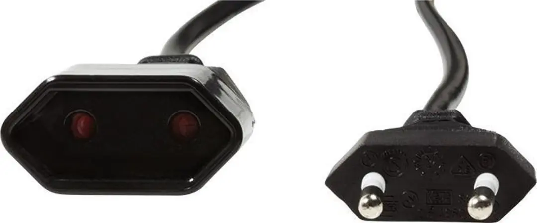 Logilink CP123 Stroomkabelverlenging CEE 7/16 - 2m - Zwart - afbeelding 6 van 6