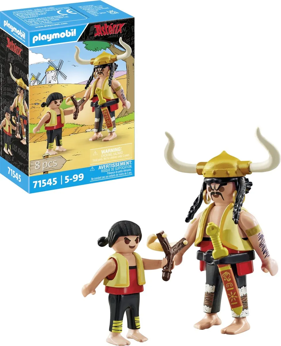 Playmobil Asterix Paella en Peseta 71545 - Multicolor