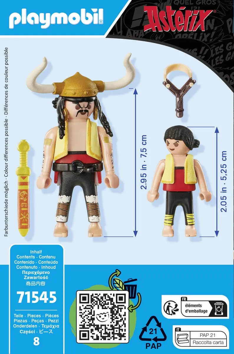 Playmobil Asterix Paella en Peseta 71545 - Multicolor - afbeelding 6 van 6