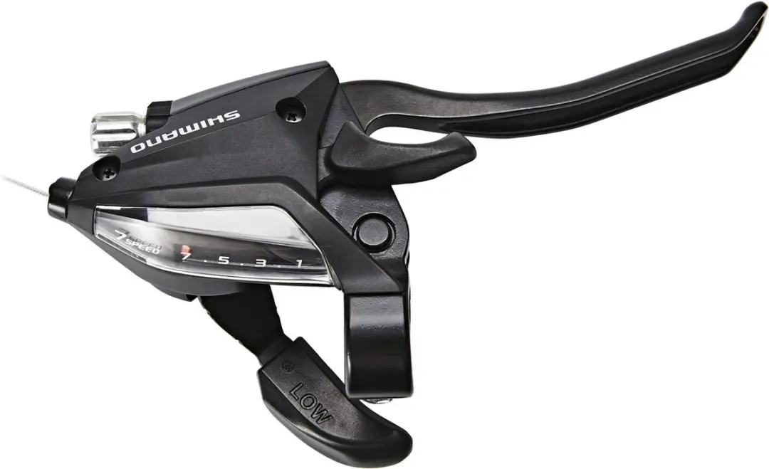 Shimano ST-EF500-7R4A Schakel-/Remhendel Rechts 7-speed - 4-Vinger - Zwart - afbeelding 3 van 4