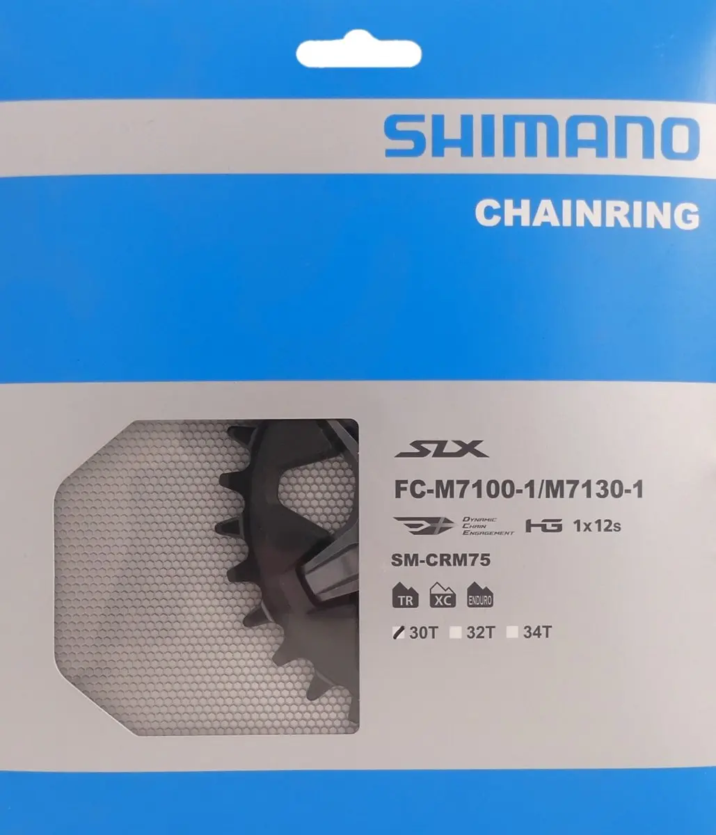 Shimano SLX FC-M7100 30T Kettingblad - 12-speed - Zwart - afbeelding 3 van 6