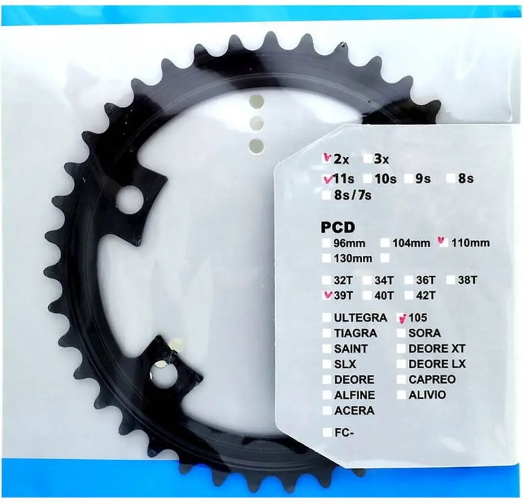 Shimano 105 FC-R7000 Kettingblad 39T - Zwart