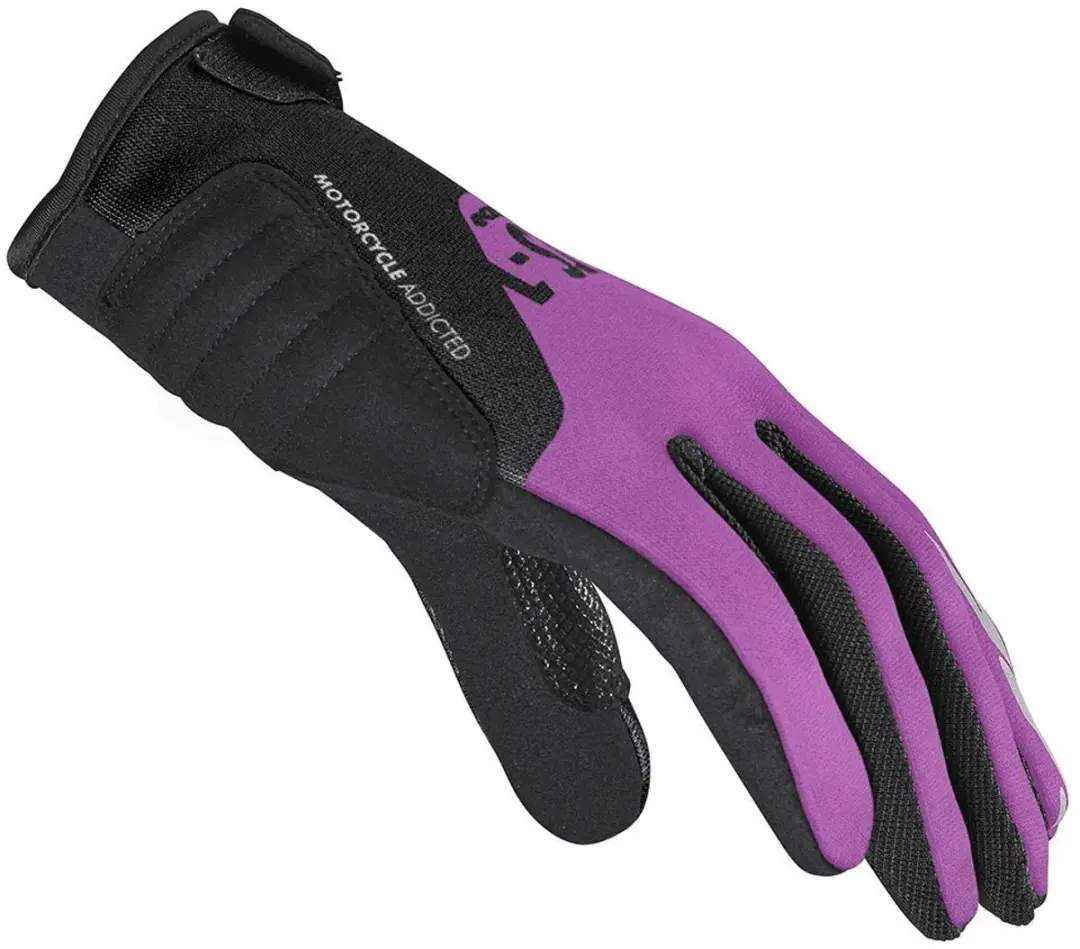 Spidi CTS-1 Dameshandschoenen - Zwart/Fuchsia S