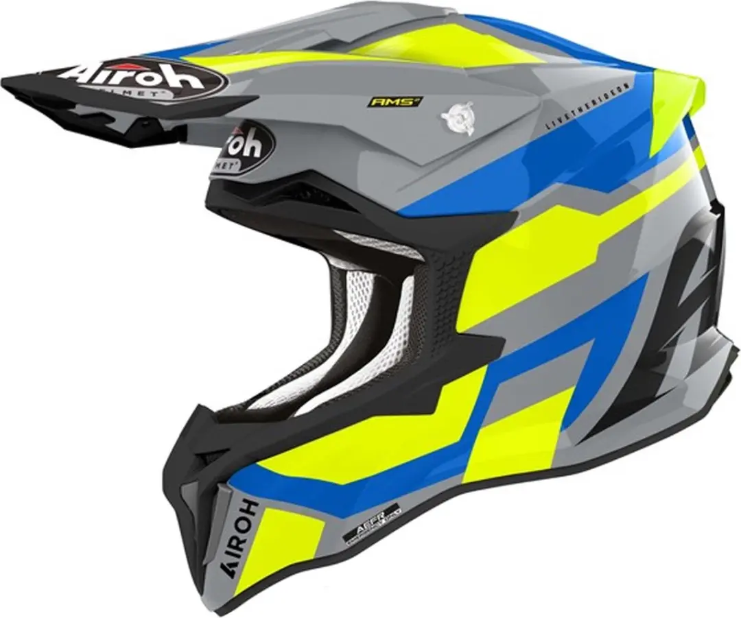 Airoh Strycker Glam Geel Offroad Helm