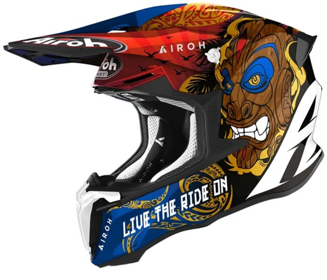 Airoh Twist 2.0 Tiki Gloss Offroad Helm