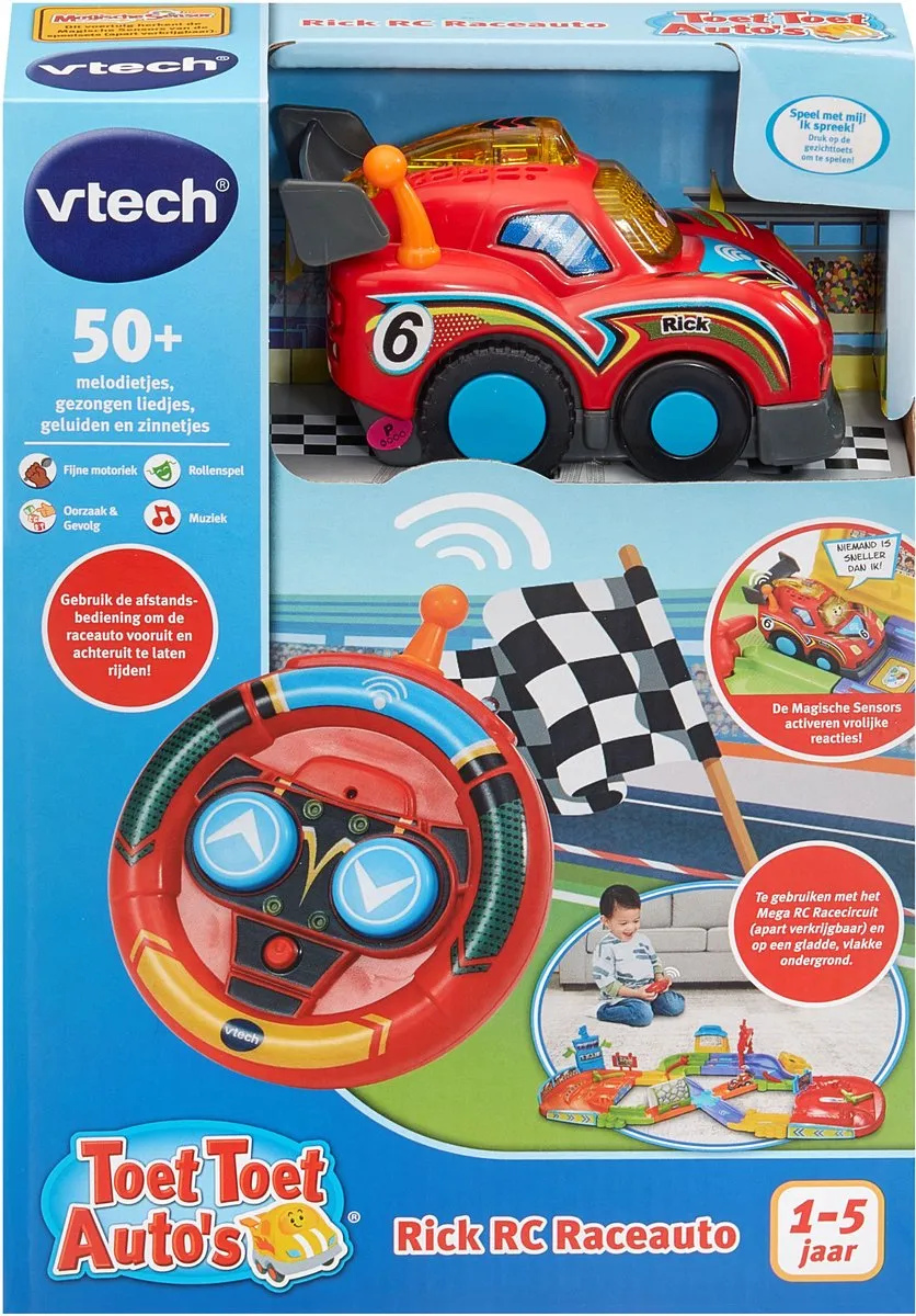 VTech Rick RC Raceauto 80-565623 - Multicolor