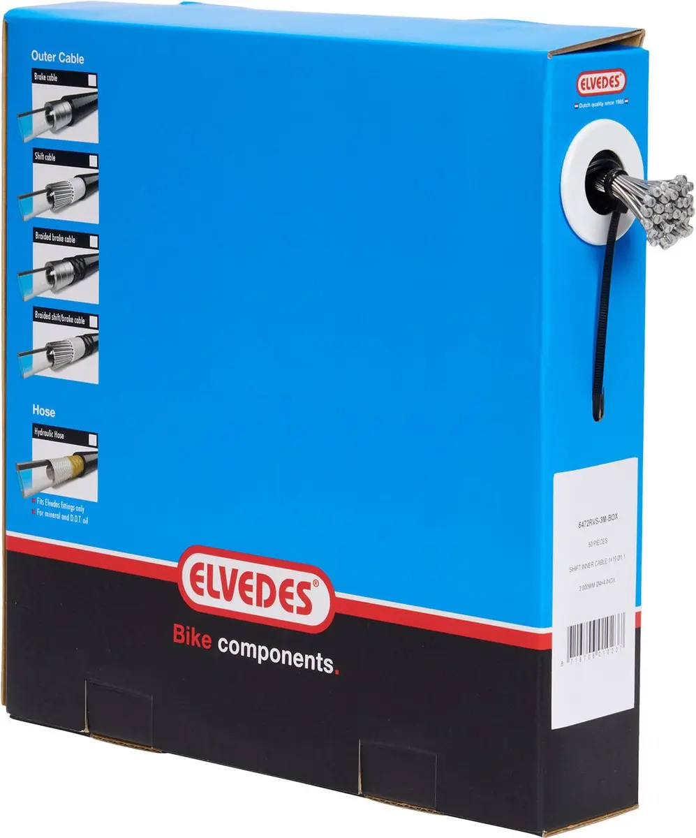 Elvedes Binnenkabel Versnelling RVS 3m