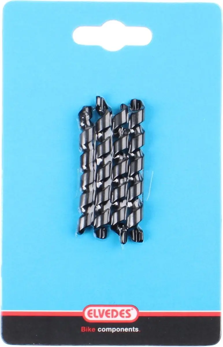 Elvedes Framebeschermer Rubber 4.0 - 5.5mm - 4 Stuks Zwart - afbeelding 2 van 3
