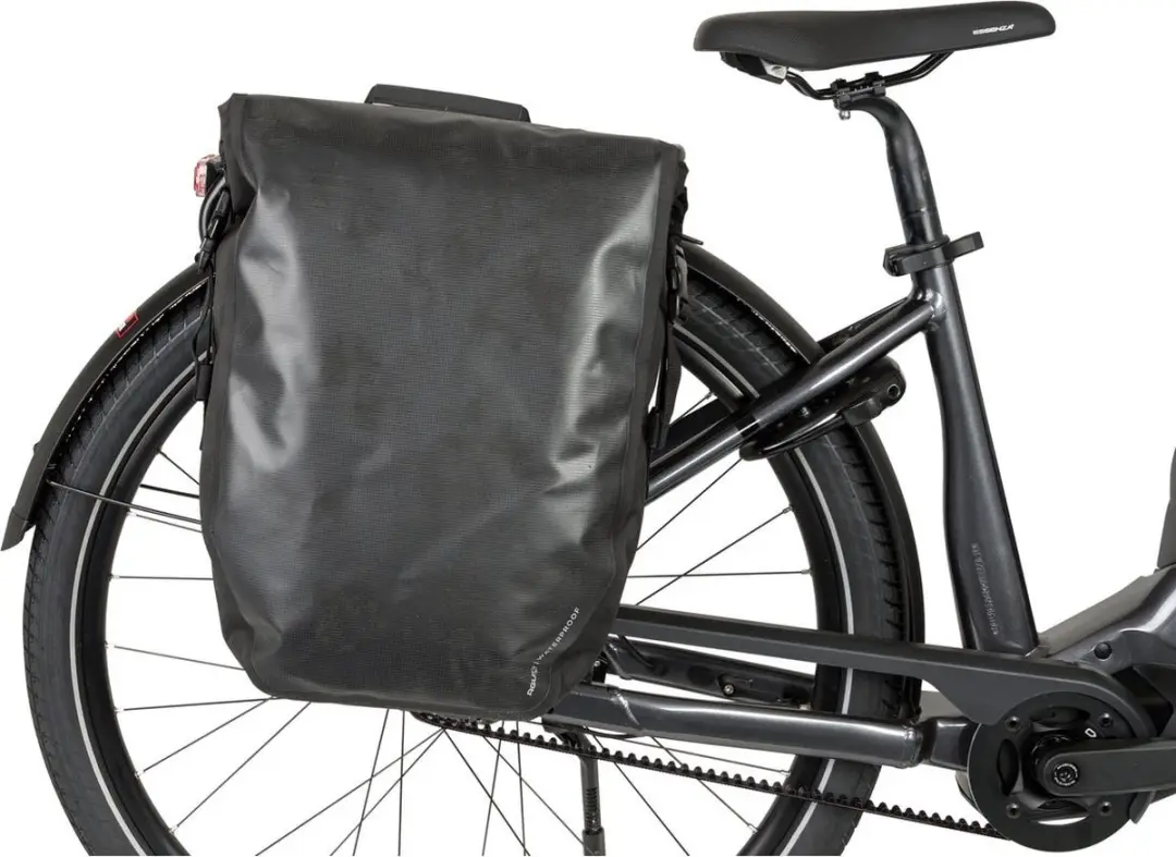 AGU Clean Shelter Fietstas Large 21L - Laptop 14" - Zwart Reflecterend - afbeelding 5 van 6