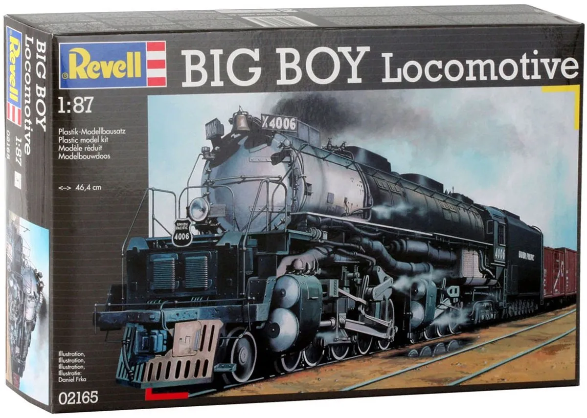 Revell 02165 Big Boy Locomotive Modelbouwpakket - 1:87 - Multi