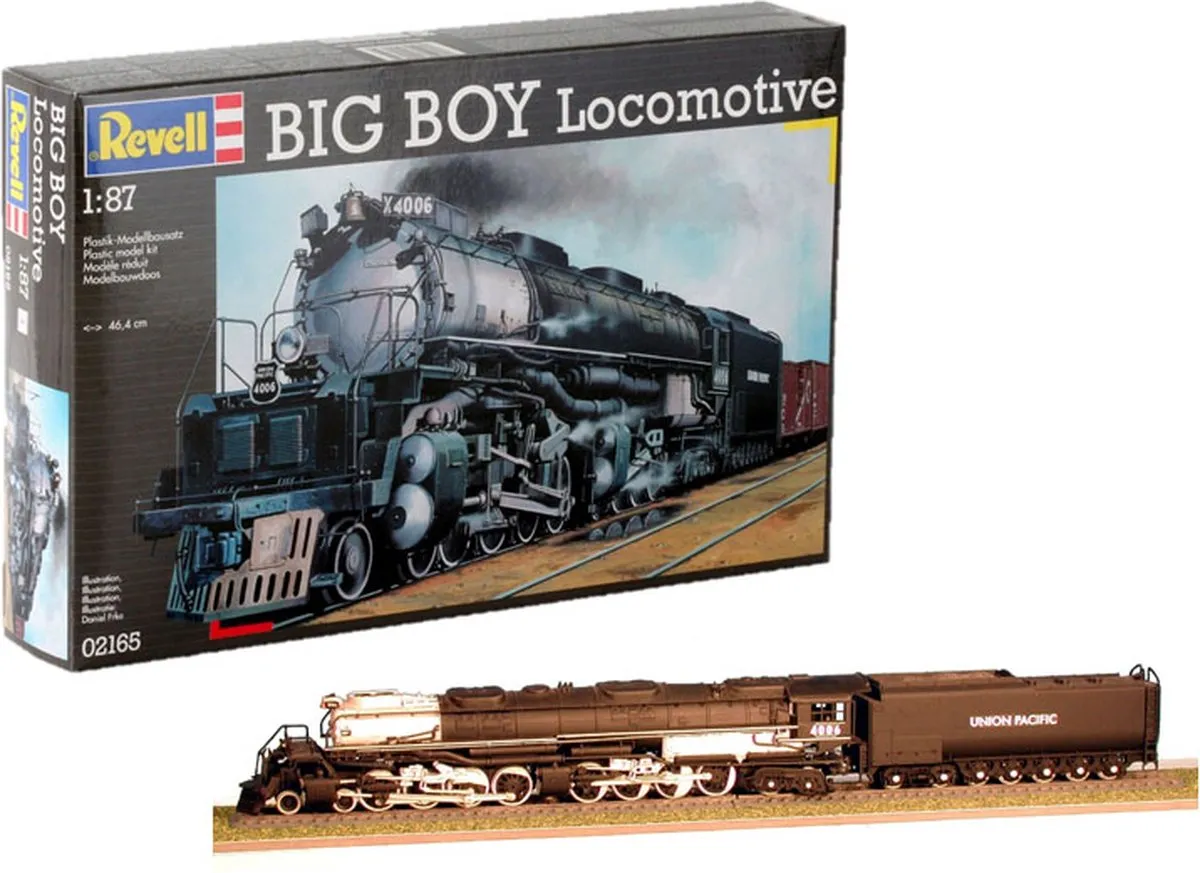 Revell 02165 Big Boy Locomotive Modelbouwpakket