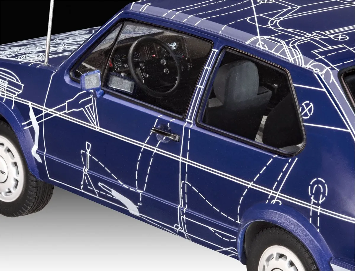 Revell 07673 Volkswagen Golf GTI Modelbouwpakket 1:24 - Multi