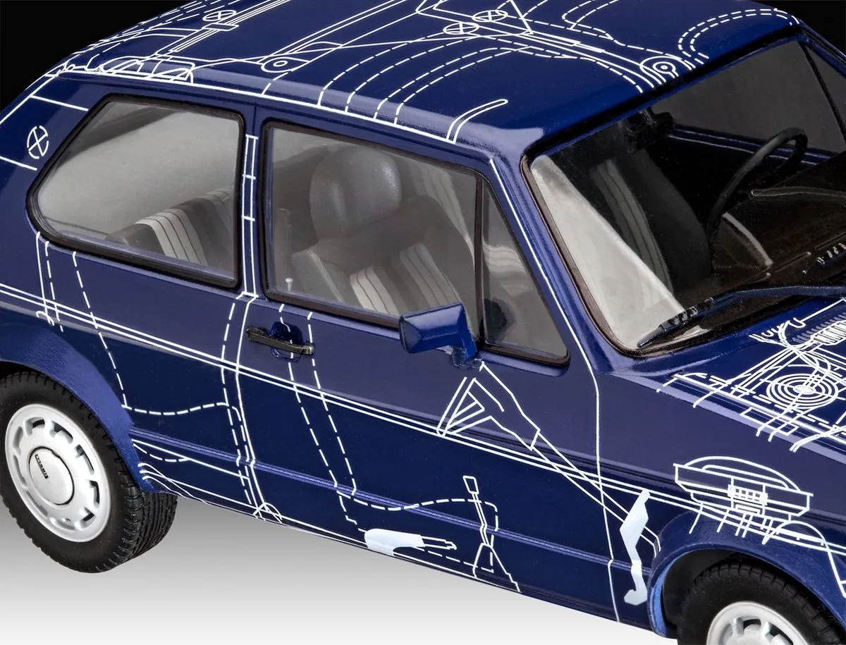 Revell 07673 Volkswagen Golf GTI Modelbouwpakket 1:24 - Multi
