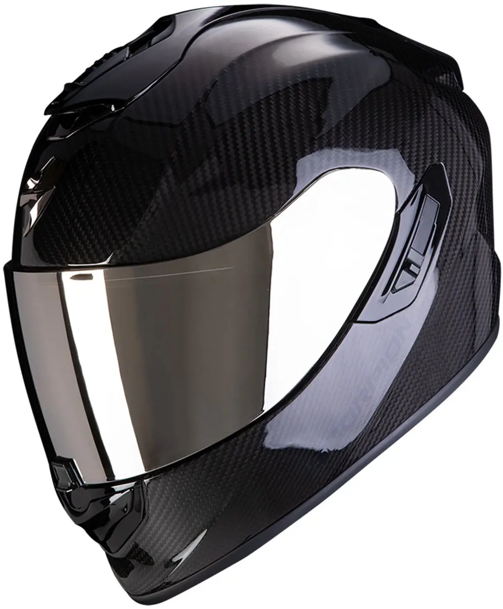 Scorpion EXO-1400 EVO II Carbon Air Solid Zwart Integraalhelm