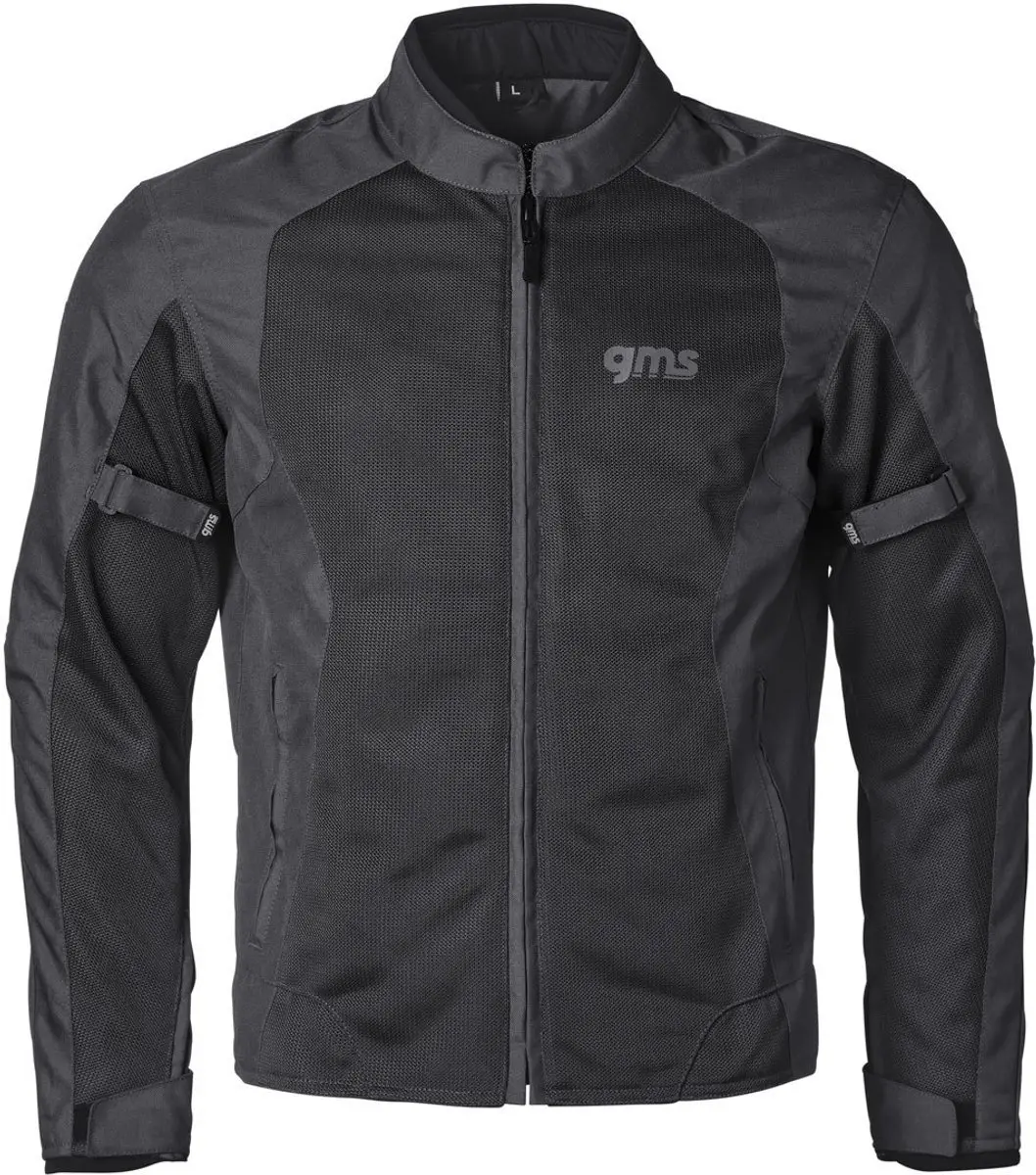 gms FiftySix.7 Zwarte Textiele Motorjas