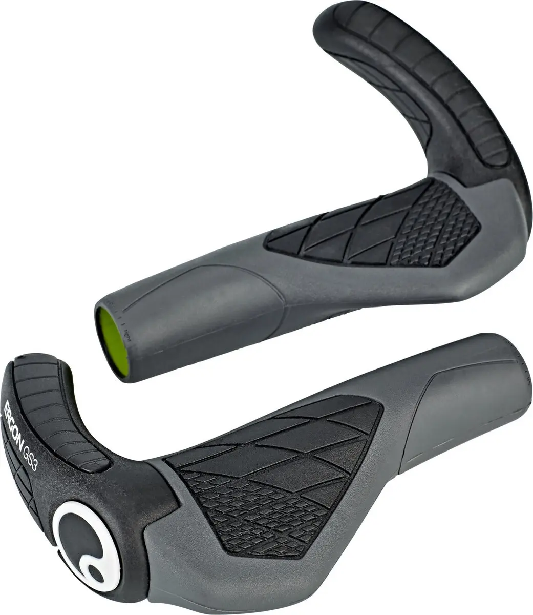 Ergon GS3-S Handvatten - Zwart/Grijs - afbeelding 4 van 5