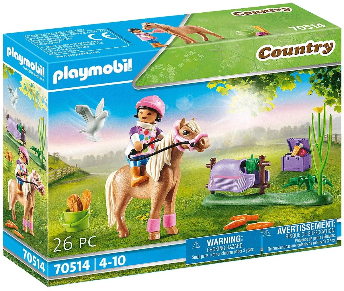 Playmobil Country Verzamelpony IJslander 70514