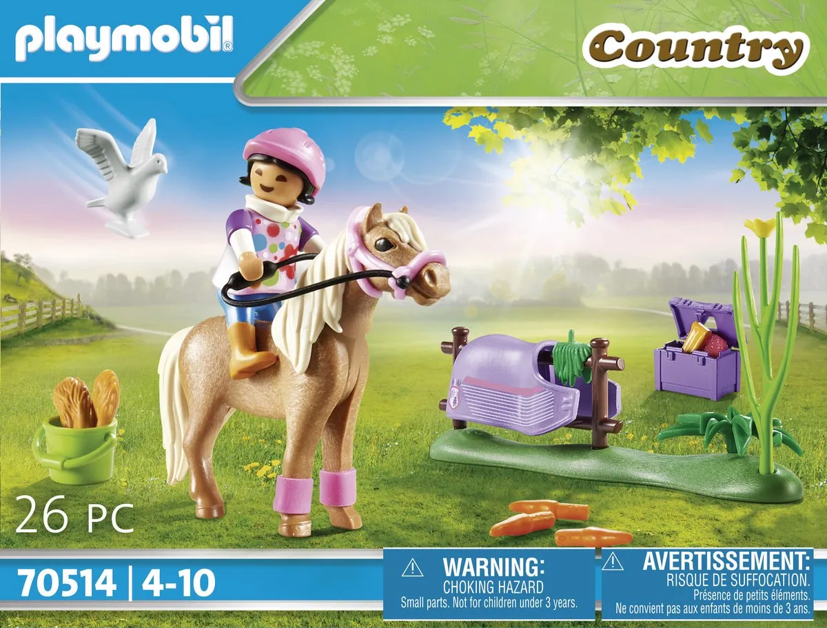 Playmobil Country Verzamelpony IJslander 70514
