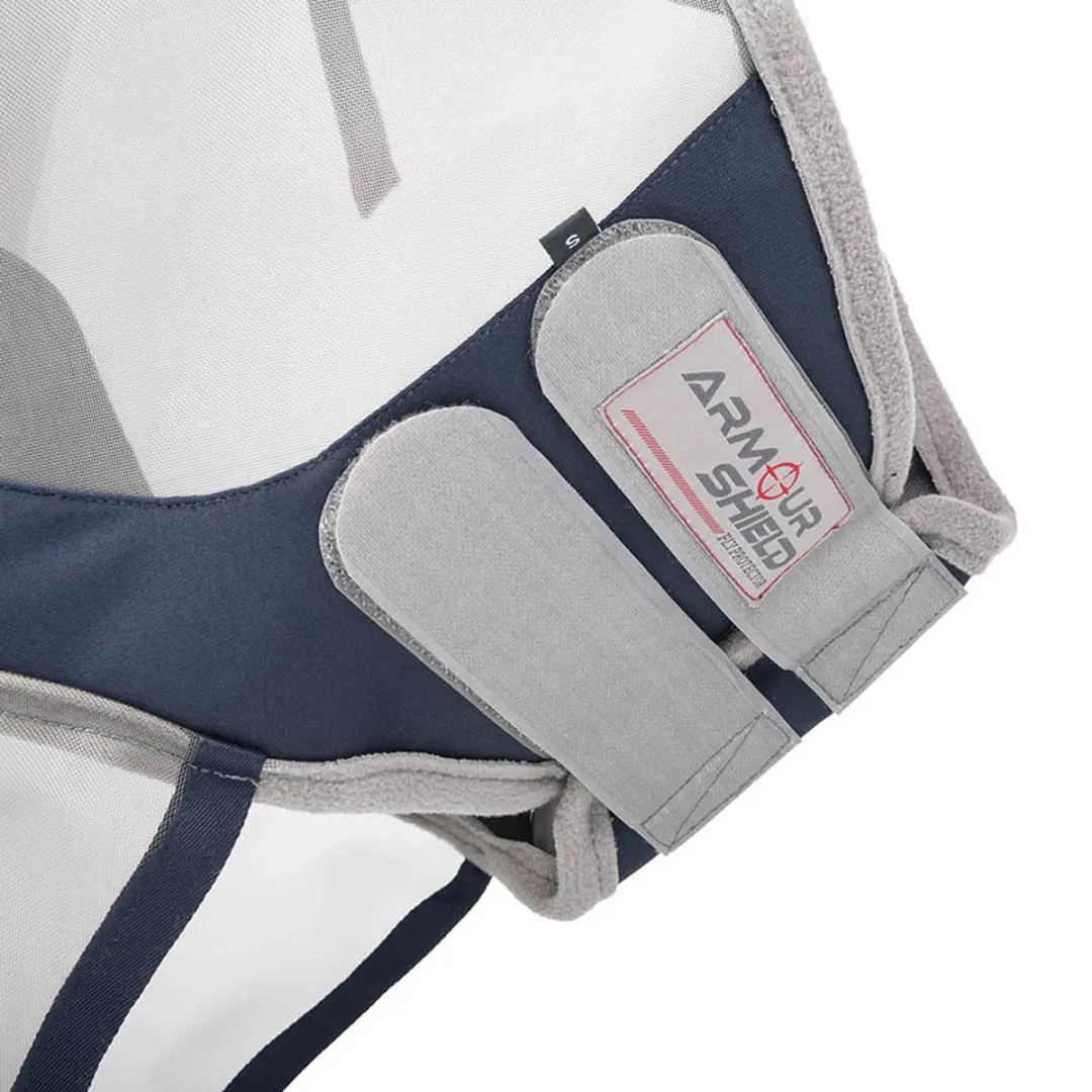 Lemieux Armourshield Pro Vliegenmasker - Donkerblauw-grijs L - afbeelding 6 van 6