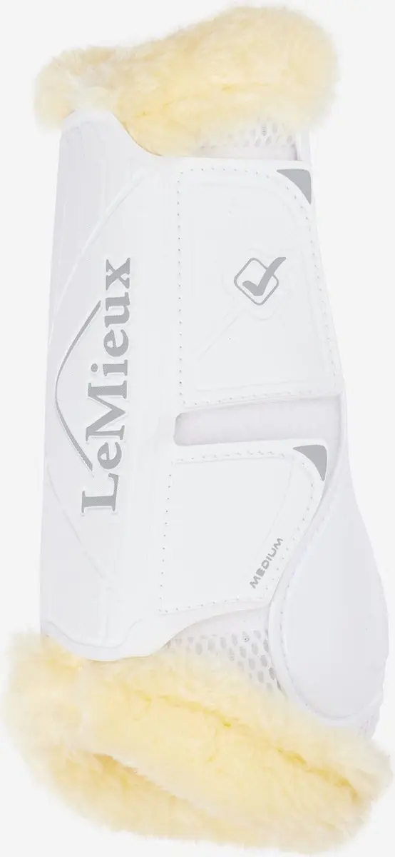 Lemieux Motionflex Dressage Beenbeschermers L - Wit - 2 Stuks