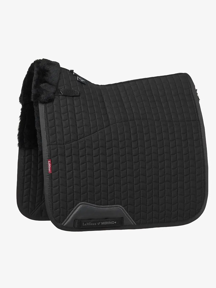 Lemieux Merino+ Half Lined Zadeldek - Full - Zwart - afbeelding 3 van 3