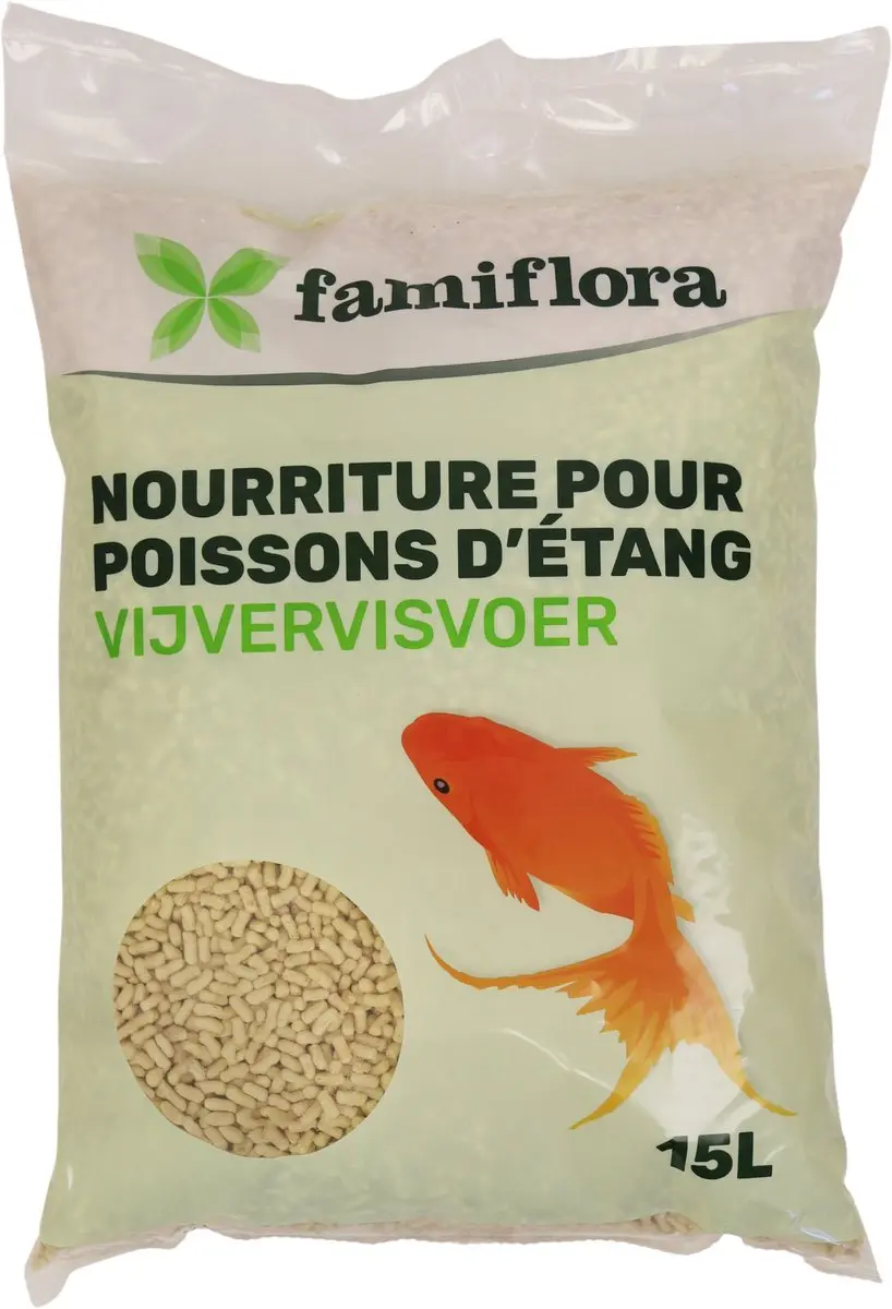 Famiflora Premium Pond Sticks 15L - Visvoer voor Koi & Siervissen