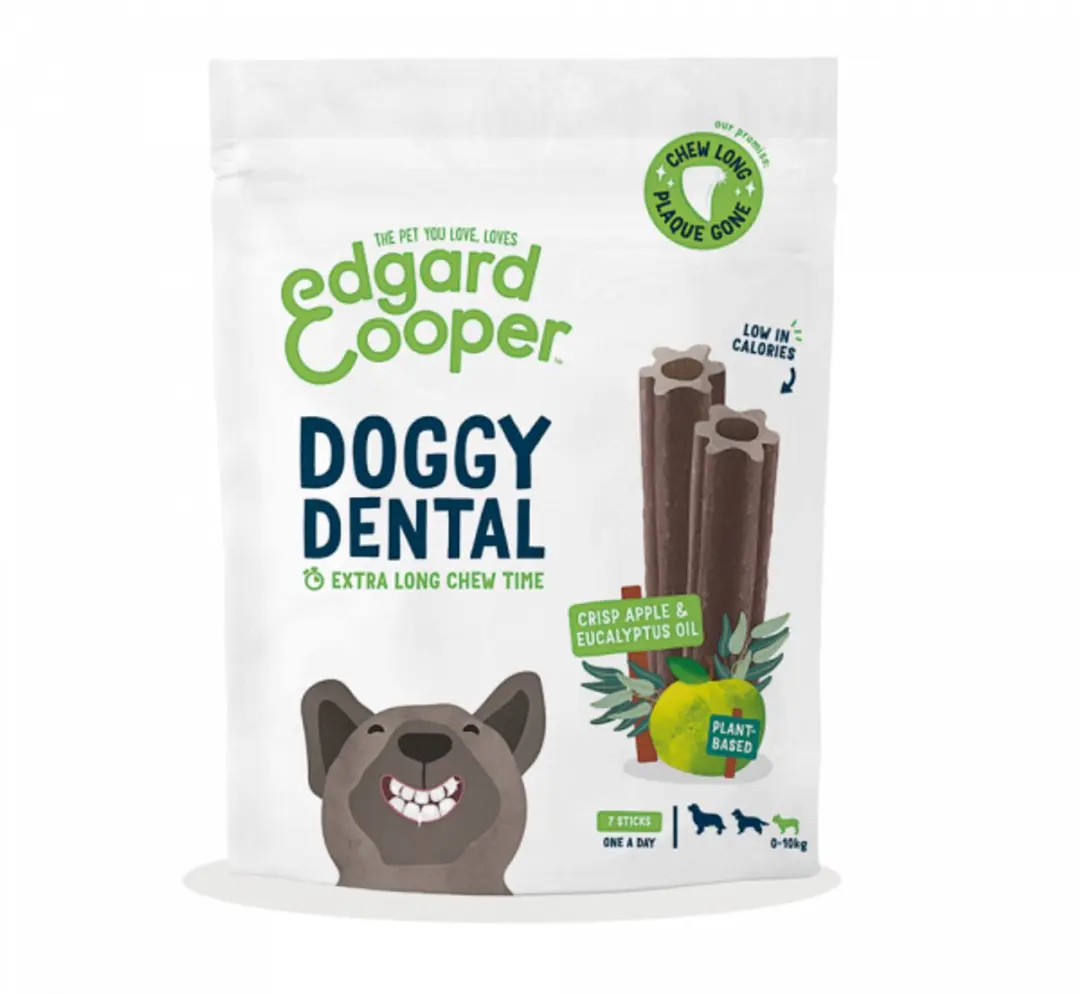 Edgard & Cooper Doggy Dental Appel Hondensnacks L
