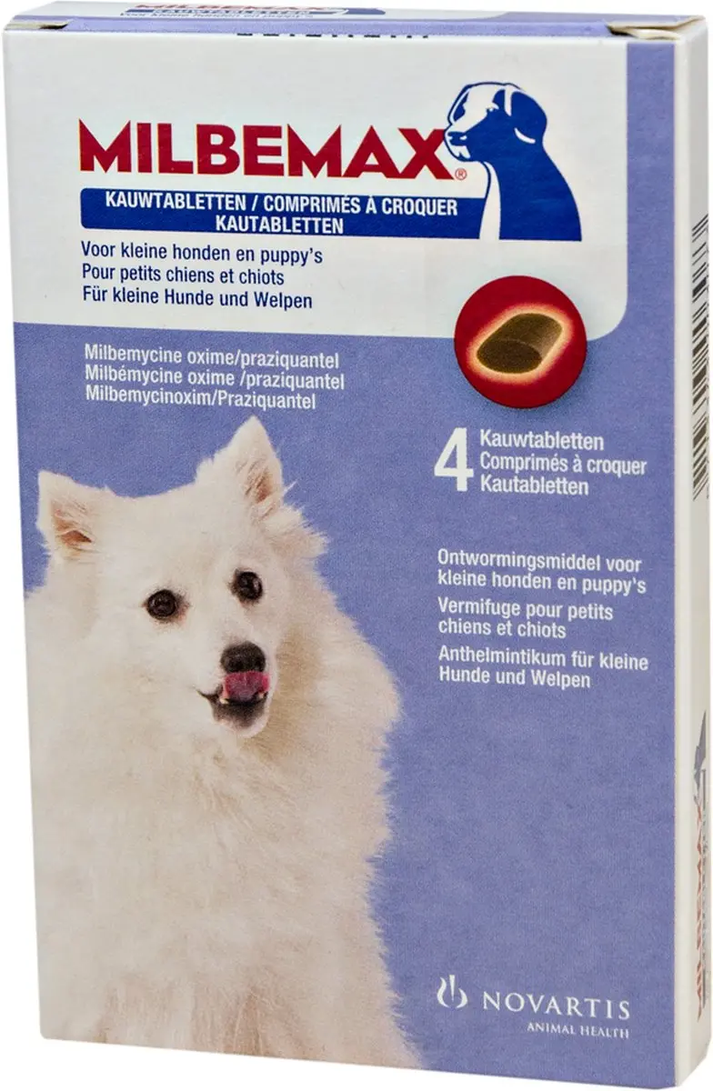 Milbemax Kauwtablet Kleine Hond 12g - 4 Stuks - afbeelding 6 van 6