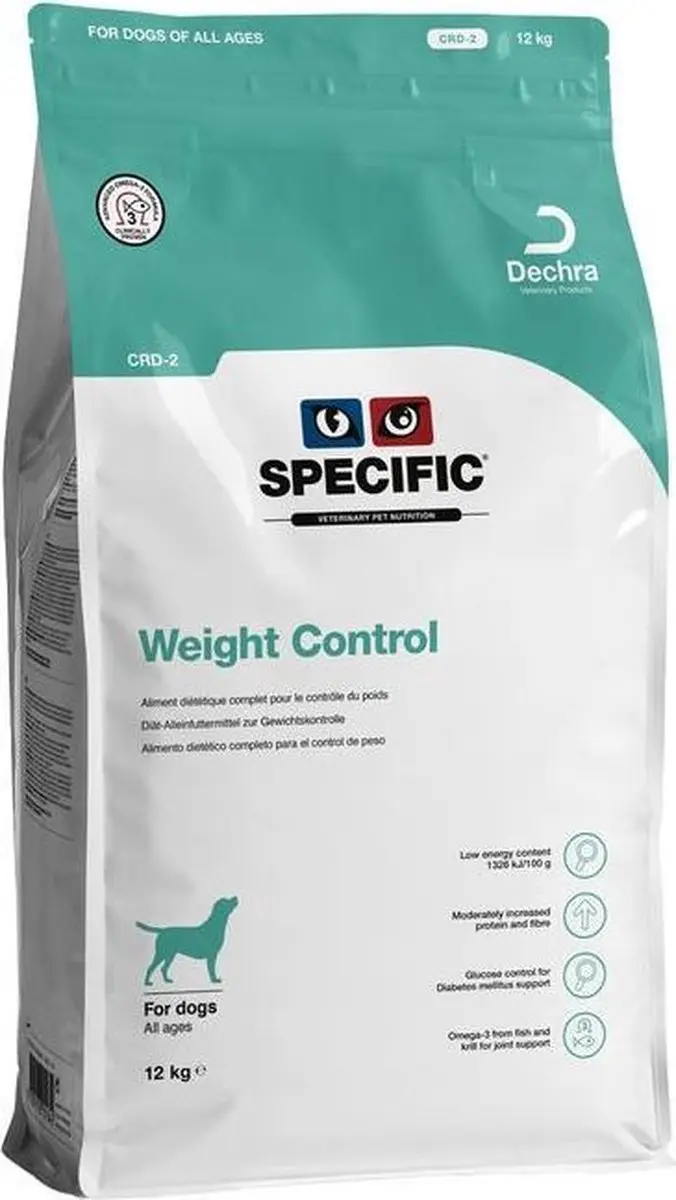 Specific CRD-2 Weight Control Hondenvoer 12kg