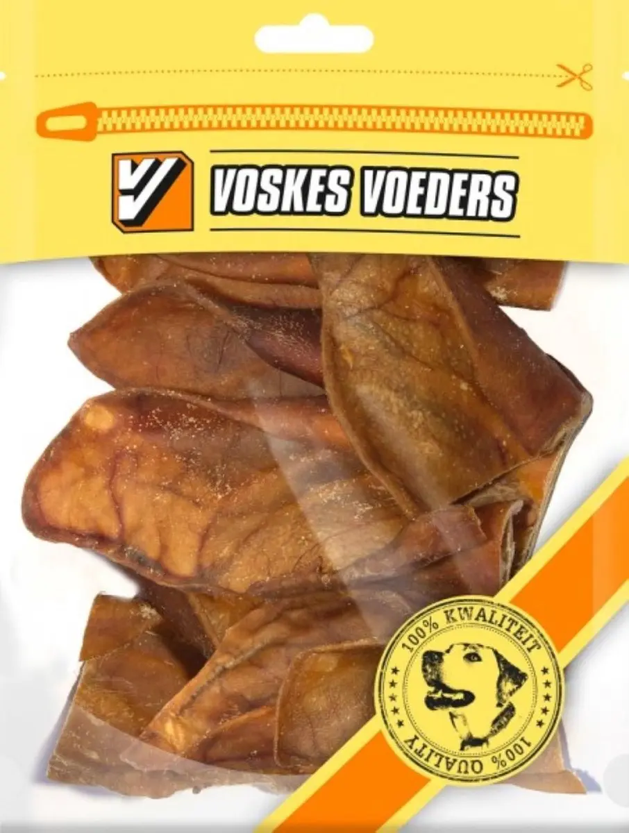 Voskes Hondensnacks Varkensoren - 10 Stuks