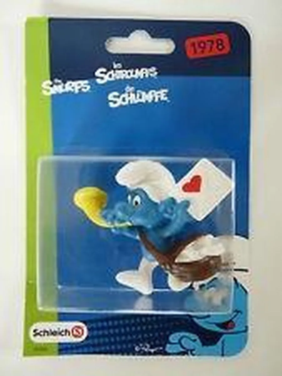 Schleich Postbode Smurf 21005 Speelfiguur - 6cm