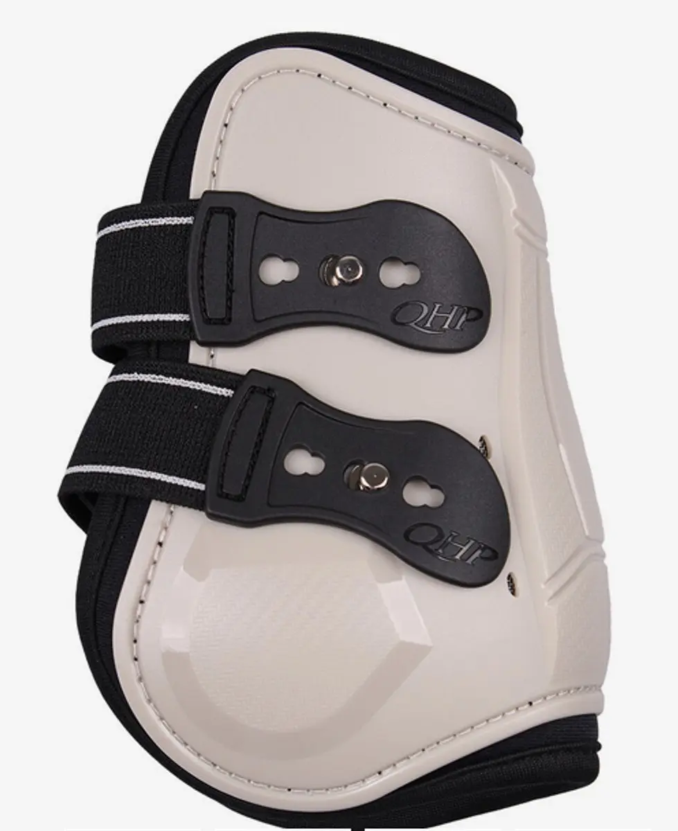 QHP Strijklappen Champion Navy - Pony - 2 Stuks