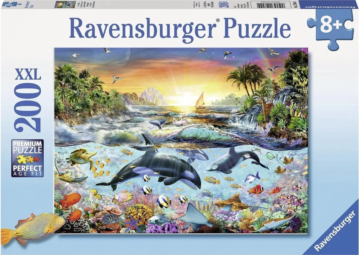 Ravensburger Orka Paradijs Puzzel 200 Stuks