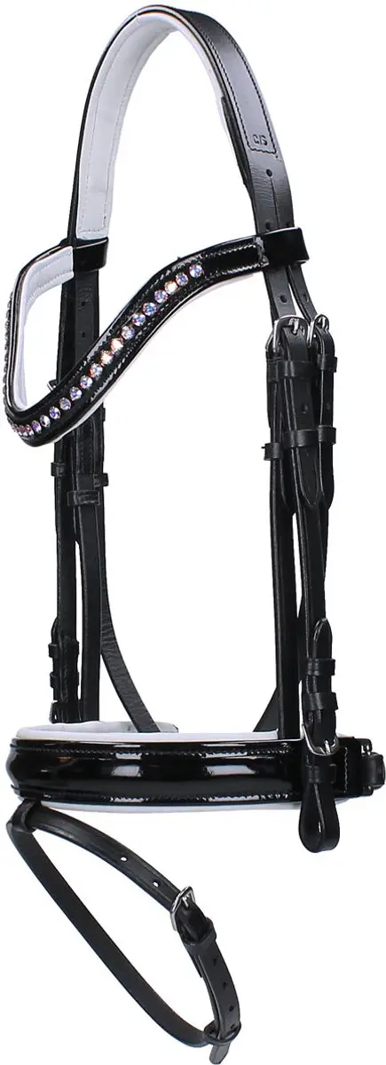 Epplejeck Diva Hoofdstel - Pony - Zwart-wit
