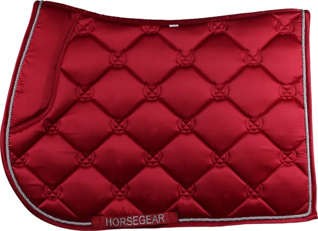Horsegear Zadeldek Bayesa Full - Donkerrood - afbeelding 4 van 6