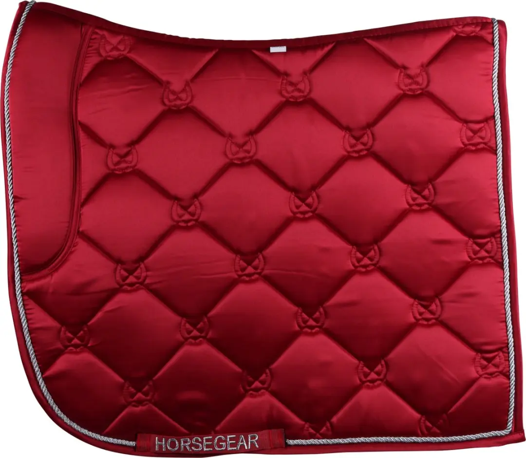 Horsegear Zadeldek Horsegear Bayesa Donkerrood