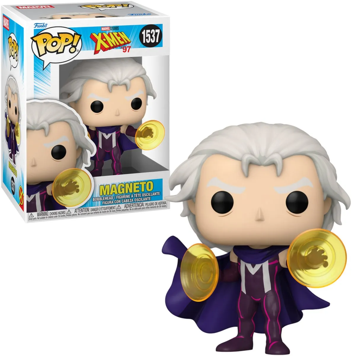 Funko Pop! Marvel Studios X-Men '97 Magneto #1537 - Multicolor