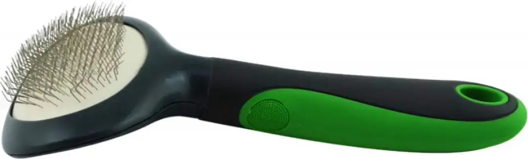 Nobleza Slickerborstel Honden & Katten Lang Haar - Groen
