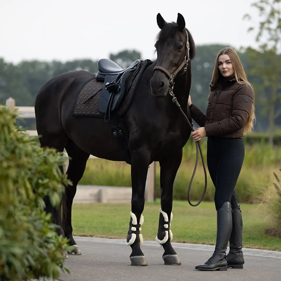Horsegear Zadeldek Horsegear Hgelina Dressuur Bruin
