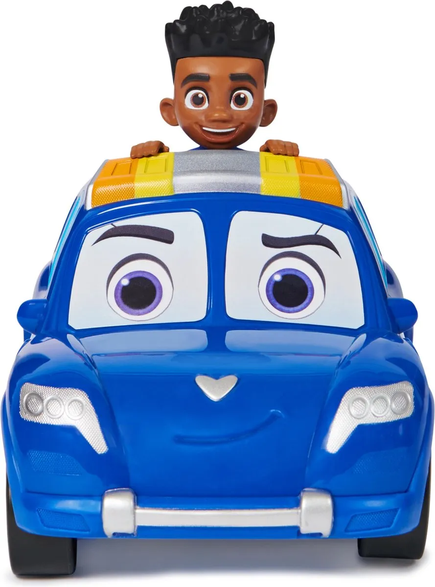 Disney Junior Firebuds Race And Spin - Blauw