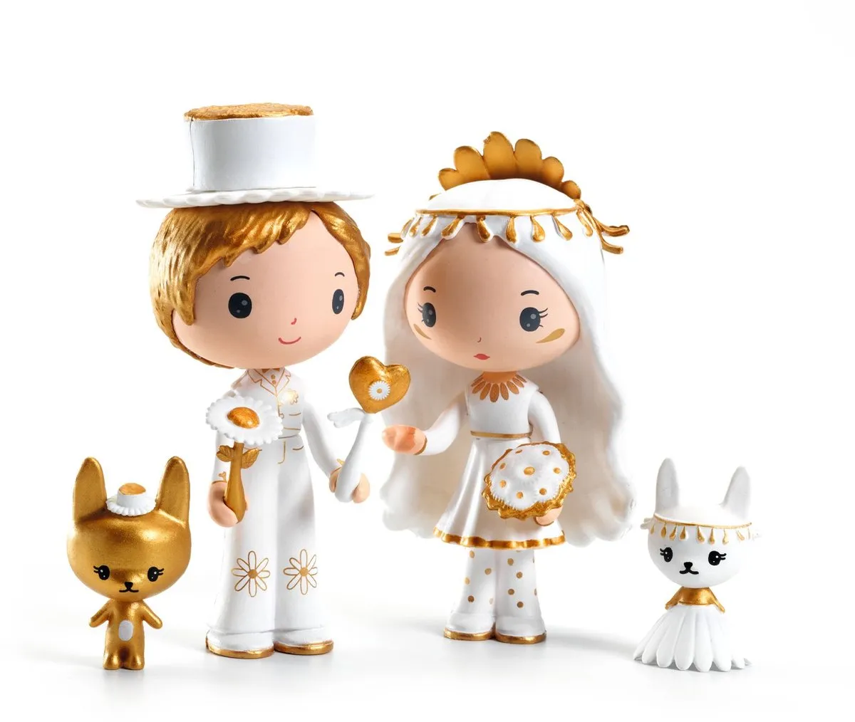 Djeco Tinyly Marguerite & Léopold Speelgoed - Meerkleurig