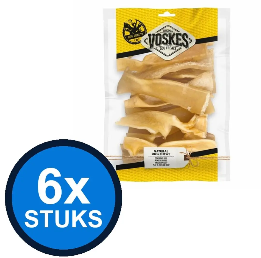 6x Voskes Runderkophuid