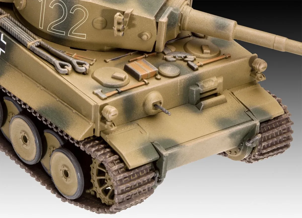 Revell PzKpfw VI Ausf. H Tiger 1:72 Modelbouwpakket - 180 Onderdelen - Multi