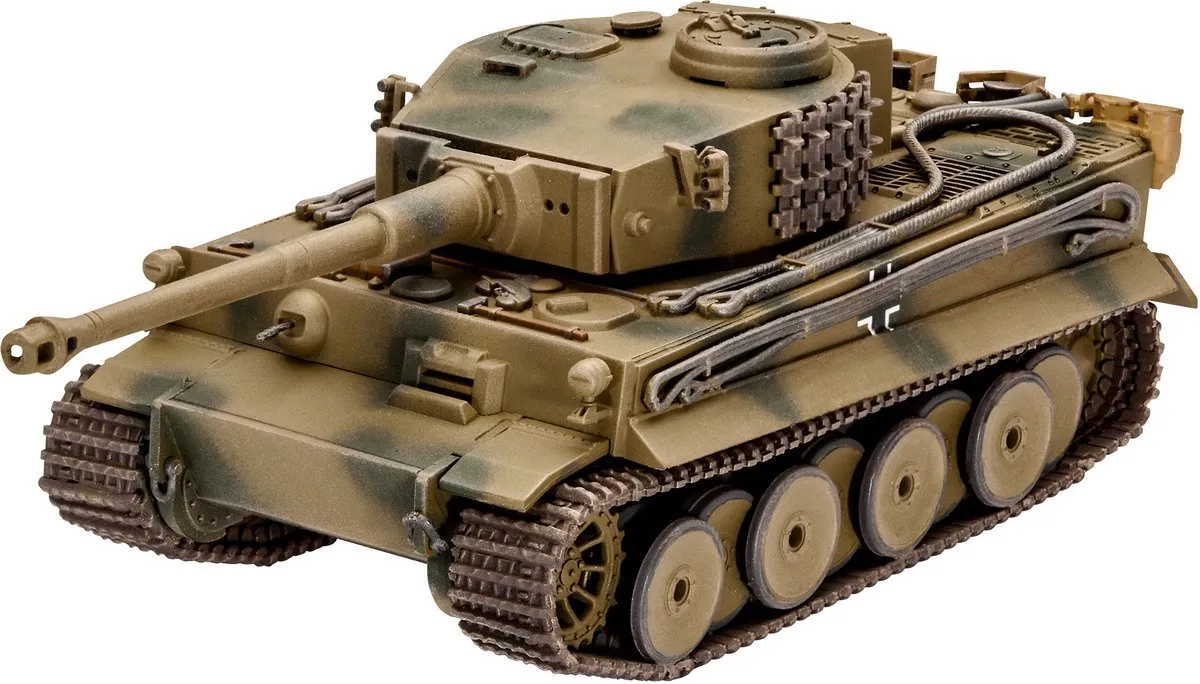 Revell PzKpfw VI Ausf. H Tiger 1:72 Modelbouwpakket - 180 Onderdelen - Multi