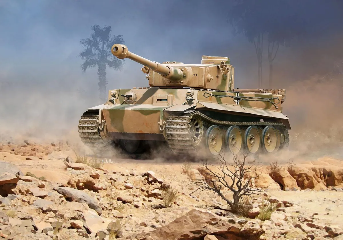Revell PzKpfw VI Ausf. H Tiger 1:72 Modelbouwpakket