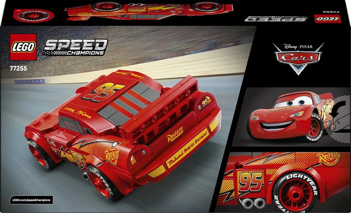LEGO Speed Champions Bliksem McQueen 77255 - 270 Stukken - Multicolor