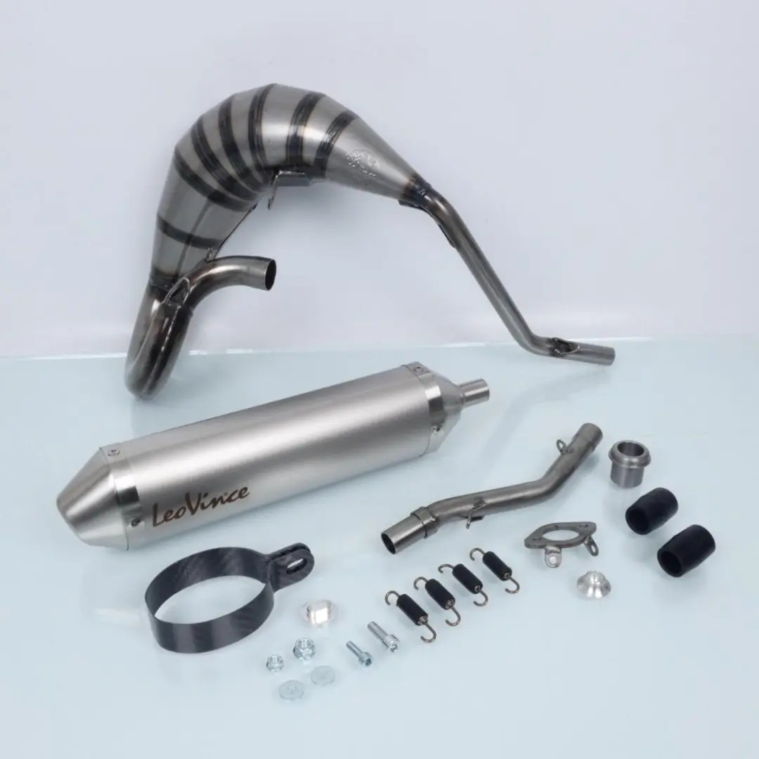 Pot d échappement Leovince pour Moto Derbi 50 Senda Sm X-Treme 2002 à 2005 Neu