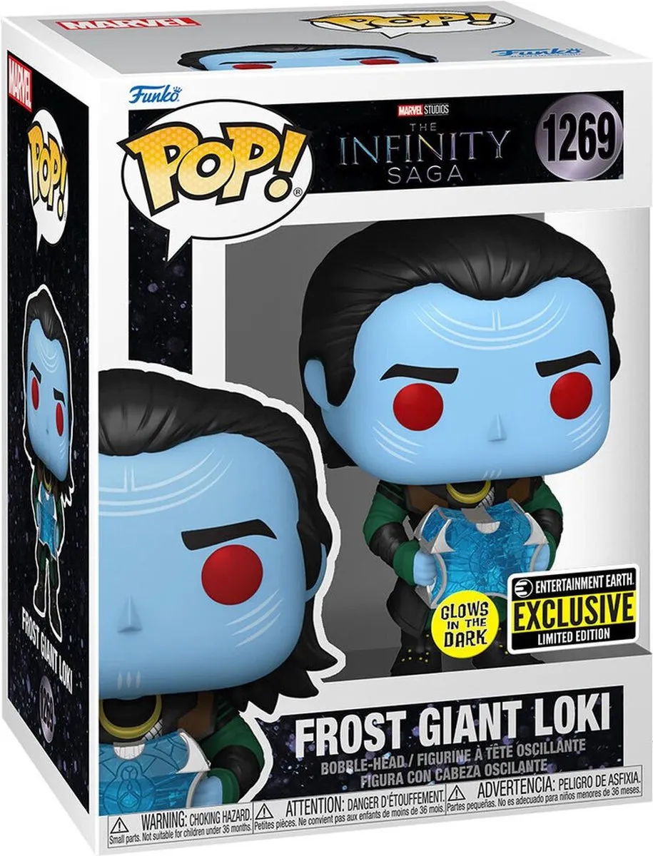 Funko Pop! Marvel Frost Giant Loki #1269 Glow-in-the-Dark